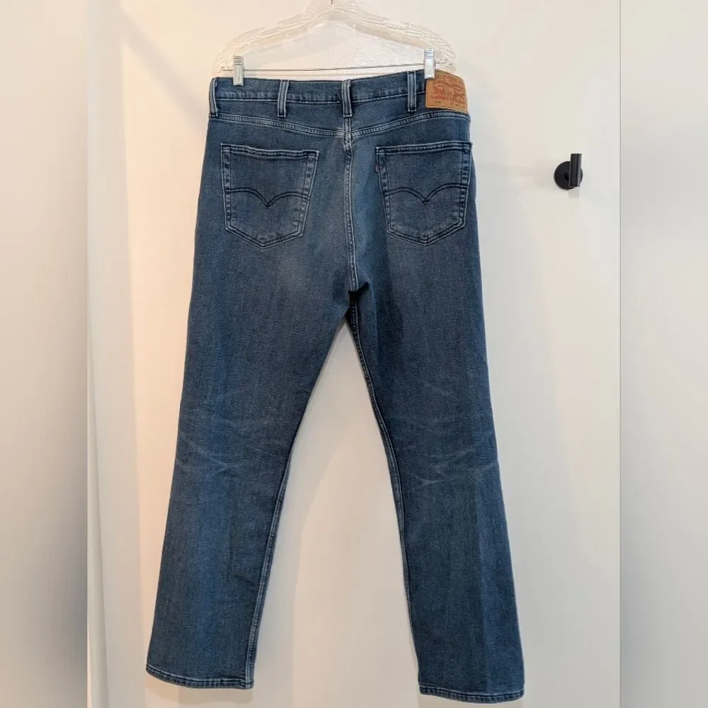 Levi's Medium Blue Straight Leg Jeans